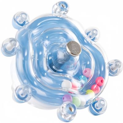 Pawzy Jouet rotatif 360° bleu pour perroquets