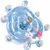 Pawzy Jouet rotatif 360° bleu pour perroquets Pawzy Jouet rotatif 360° bleu pour perroquets