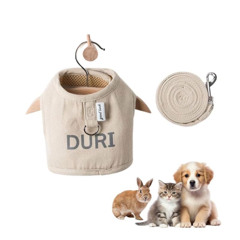 Zoomtopia Ensemble de harnais et de sangle pour lapins