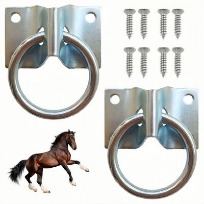 ZooVenture Cross tie ring pour cheval