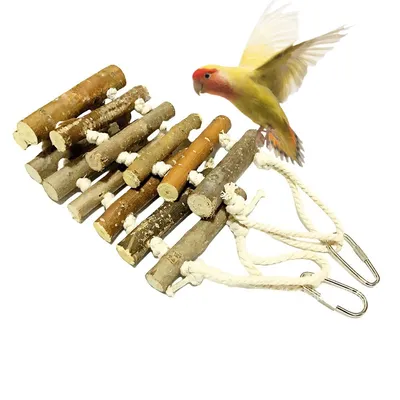 Pawzy Jouet de grimper  brut pour perroquet