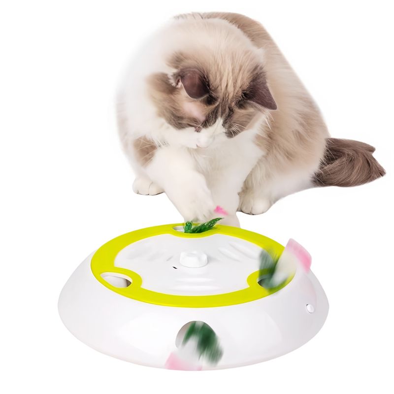 Pawzy Jouet électronique pour chat en forme de jeu de taquinerie