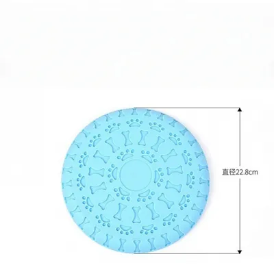 Pawzy Disque Volant pour Chien - Résistant, Portable (Bleu)