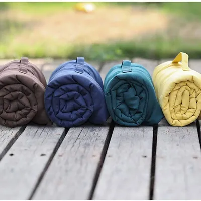 Pawzy Lit de voyage pour chien - Pliable et doux, brun