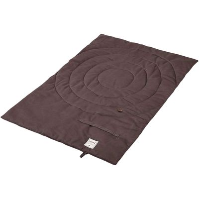 Pawzy Lit de voyage pour chien - Pliable et doux, brun