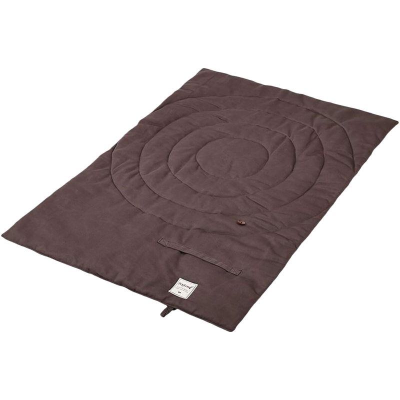 Pawzy Lit de voyage pour chien - Pliable et doux, brun