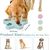 Pawzy Jouet puzzle distributeur pour chien - Bleu