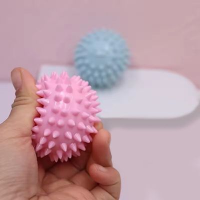 Pawzy Lot de 2 balles à picots pour chien - Résistantes et couinantes