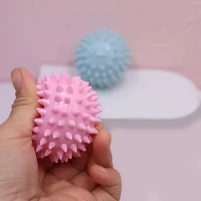 Pawzy Lot de 2 balles à picots pour chien - Résistantes et couinantes