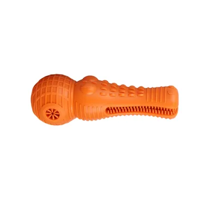 Pawzy Jouet de dentition Anti-rongeur, orange (18,8x6,5cm)
