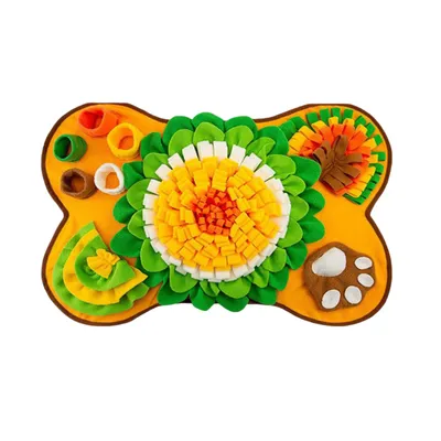 Pawzy Tapis de reniflage pour chien - Lavable et antidérapant