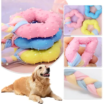 Pawzy 3 jouets à mâcher pour chiots - Santé dentaire