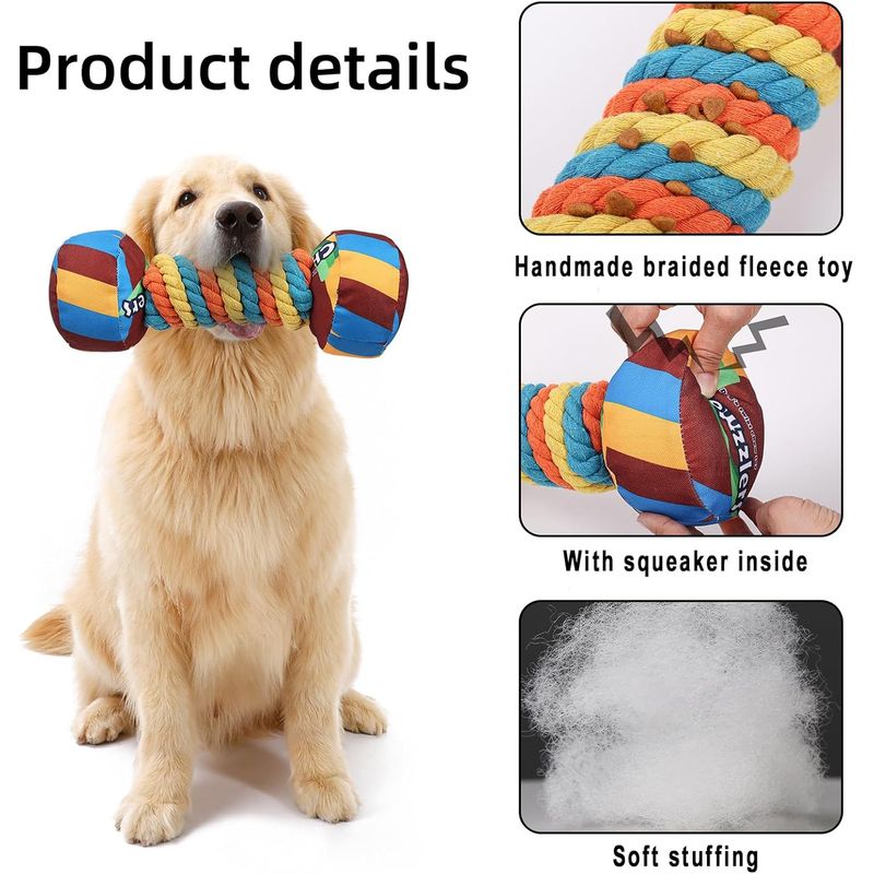 Pawzy Jouet à mâcher indestructible pour chien