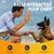 Pawzy Balle rugby ultra-résistante pour chien – Flottante et indestructible