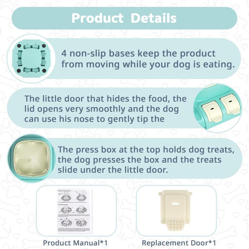 Pawzy Jouet puzzle stimulant pour chien