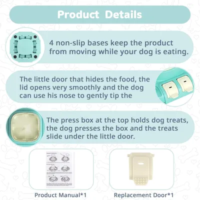 Pawzy Jouet puzzle stimulant pour chien