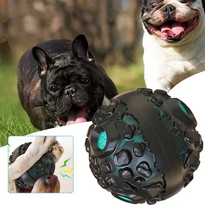 Pawzy Jouet à mâcher résistant pour chien - Bleu