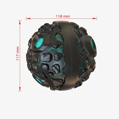 Pawzy Jouet à mâcher résistant pour chien - Bleu