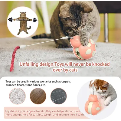Pawzy Jouet interactif à friandises pour chat