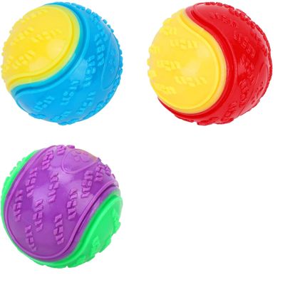 Pawzy 3 balles grinçantes indestructibles pour chien