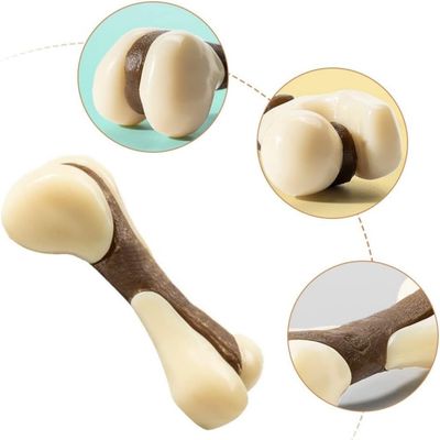 Pawzy Jouet à mâcher pour chiots : Forme d'os, dentition