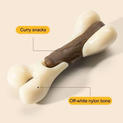 Pawzy Jouet à mâcher pour chiots : Forme d'os, dentition