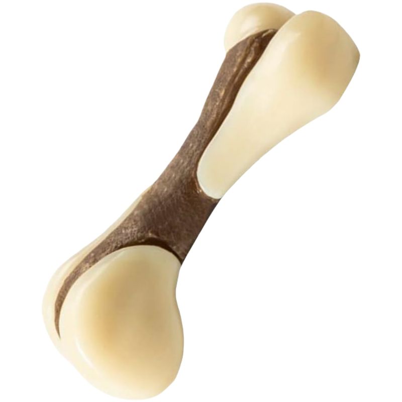 Pawzy Jouet à mâcher pour chiots : Forme d'os, dentition