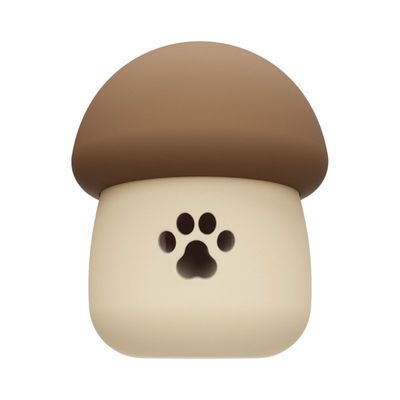 Pawzy Jouet-champignon distributeur pour chien/chat
