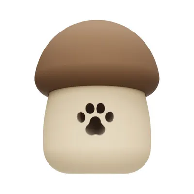Pawzy Jouet-champignon distributeur pour chien/chat