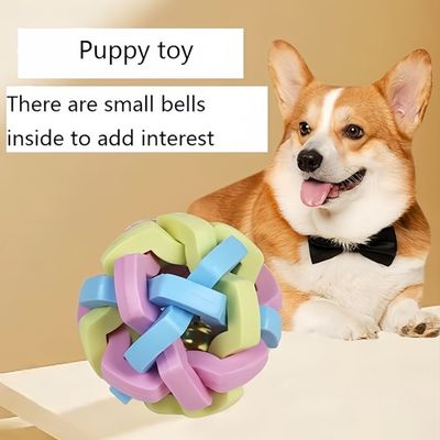 Pawzy Lot de 3 jouets colorés pour chien (Taille S/M/L)