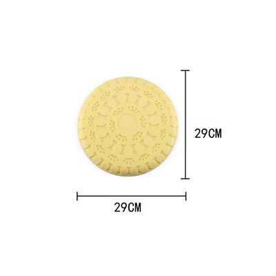 Pawzy Disque Volant pour Chien - Résistant, Portable (Jaune)