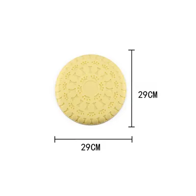 Pawzy Disque Volant pour Chien - Résistant, Portable (Jaune)