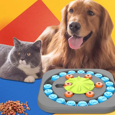 Pawzy Jeu Intelligent Chien – Roue à Friandises Stimulante