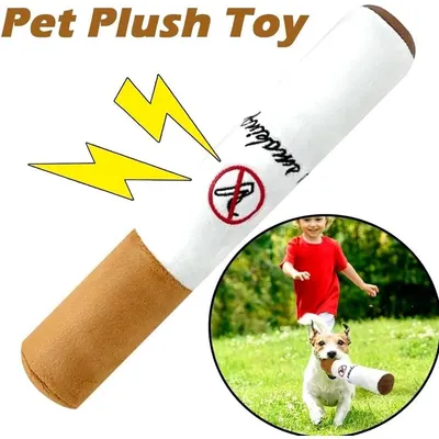 Pawzy 2 Jouets cigarette rigolos pour chien