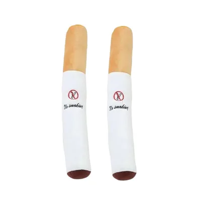 Pawzy 2 Jouets cigarette rigolos pour chien
