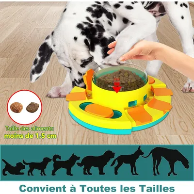Pawzy Jouet intelligent anti-glouton pour chien