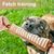 Pawzy Jouet saucisse en jute pour chien