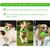 Pawzy Jouet Vert Résistant pour Gros Chiens Mâcheurs