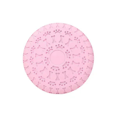 Pawzy Disque Volant pour Chien - Résistant, Portable (Rose)