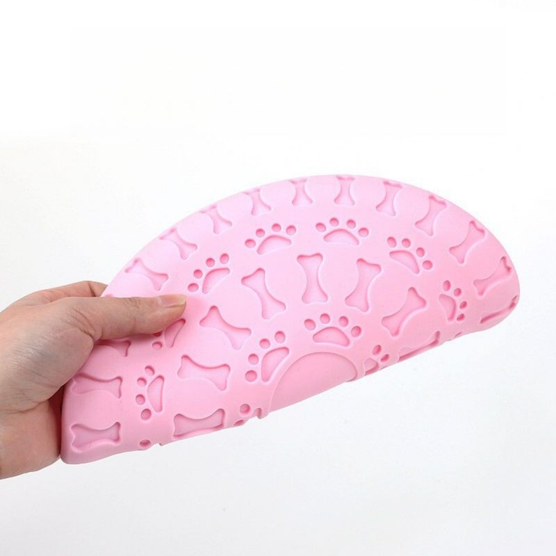 Pawzy Disque Volant pour Chien - Résistant, Portable (Rose)