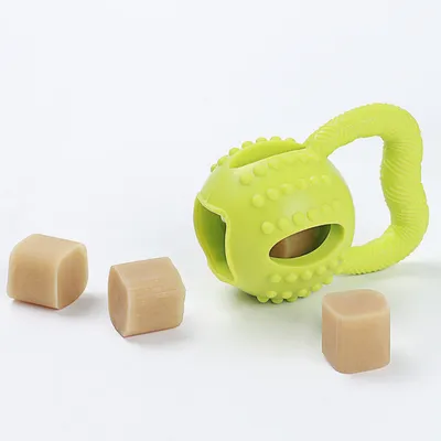 Pawzy Jouet distributeur de friandises en forme de fromage pour chien