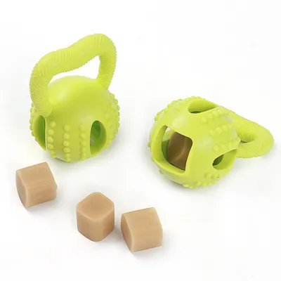 Pawzy Jouet distributeur de friandises en forme de fromage pour chien