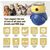 Pawzy Jouet stimulant pour chat - Forme chouette