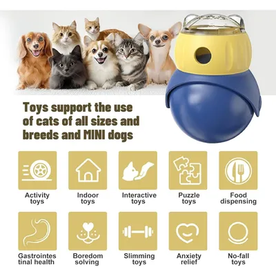 Pawzy Jouet stimulant pour chat - Forme chouette