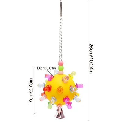 Zoomtopia Balle étoile jouet pour oiseau