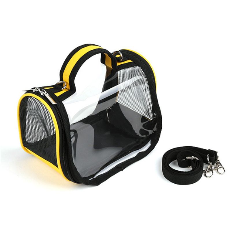 Pawzy Sac pour petits animaux en forme de transparente