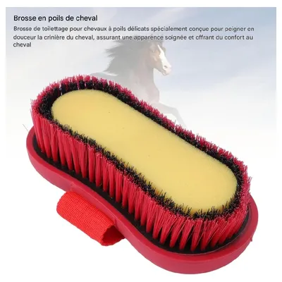 ZooVenture Brosse à épurateur pour cheval