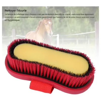 ZooVenture Brosse à épurateur pour cheval