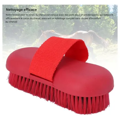 ZooVenture Brosse à épurateur pour cheval