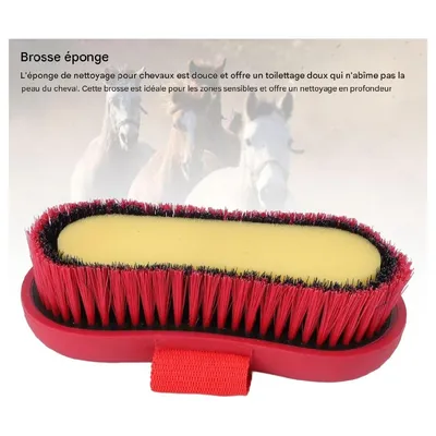 ZooVenture Brosse à épurateur pour cheval